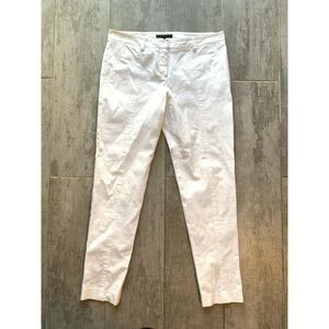 THEORY Cropped Stretch Denim Slim Skinny Leg Jeans Ankle Zip 28 inseam Size 10